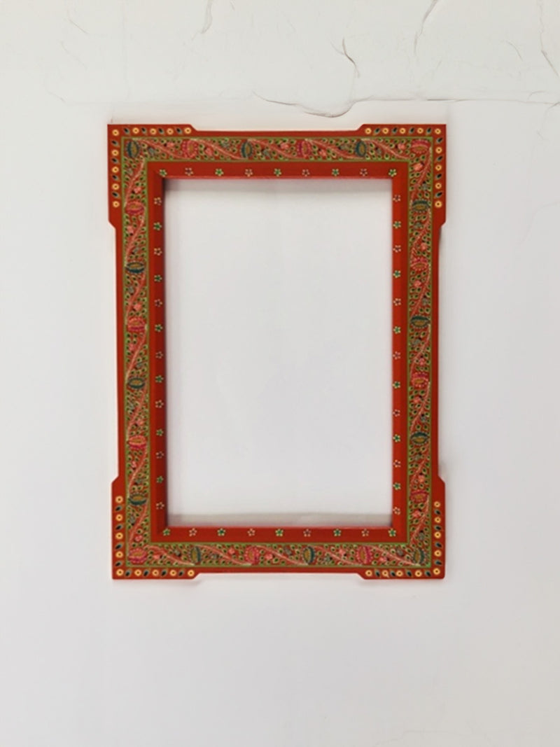Ganjifa Photo/ Mirror Frame by Sawant Bhonsle for sale