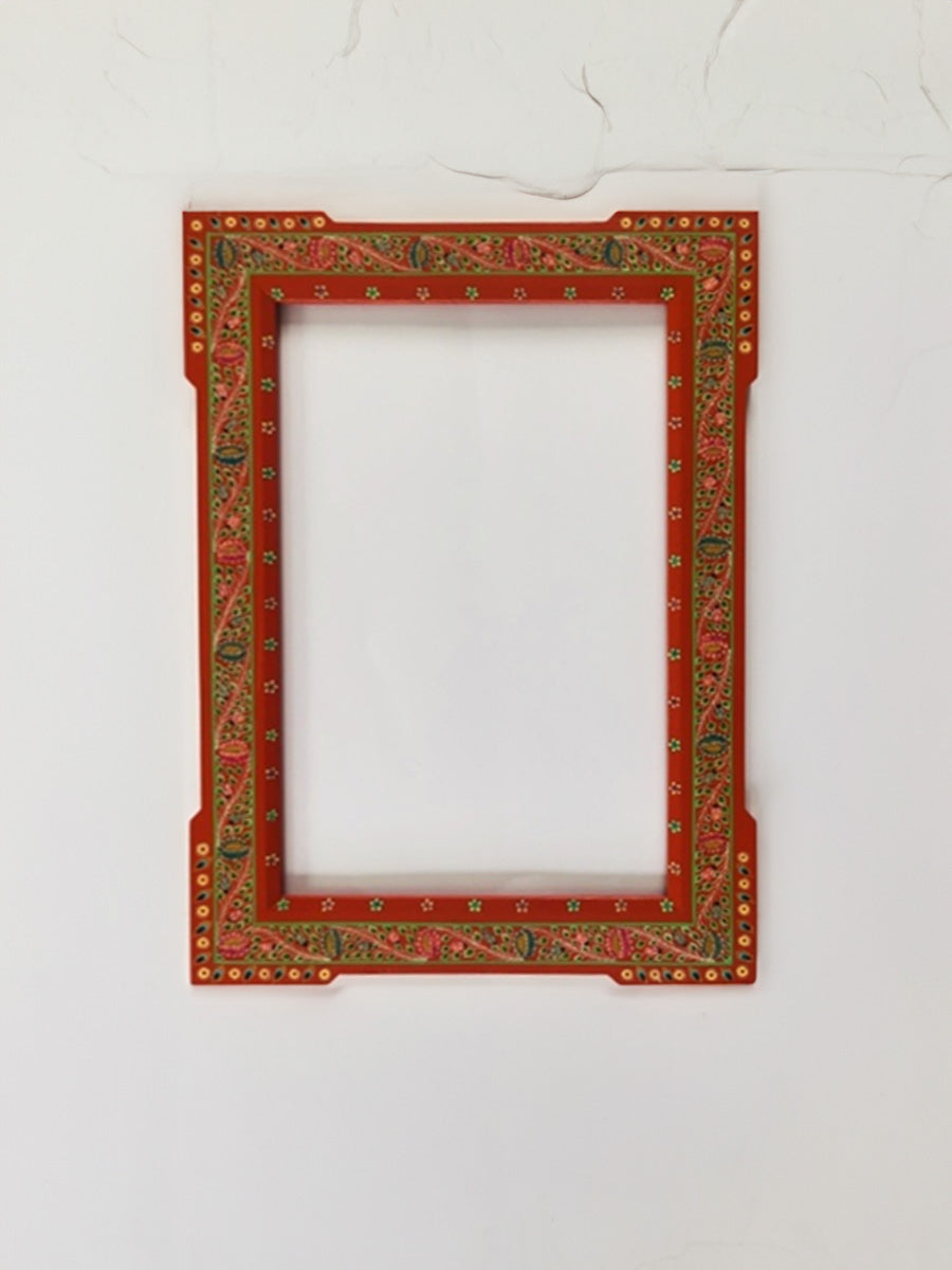 Photo/Mirror Frame in Teak Wood by Sawant Bhonsle for sale
