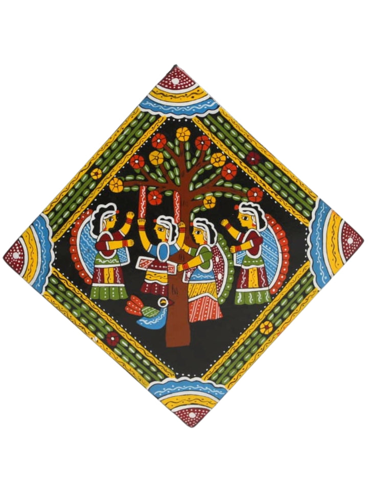 Playing Girls in Tikuli by Ashok Kumar Thumbnail