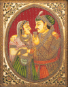 Shop Portrait Miniature in Usta Miniature by Pankaj Kumar