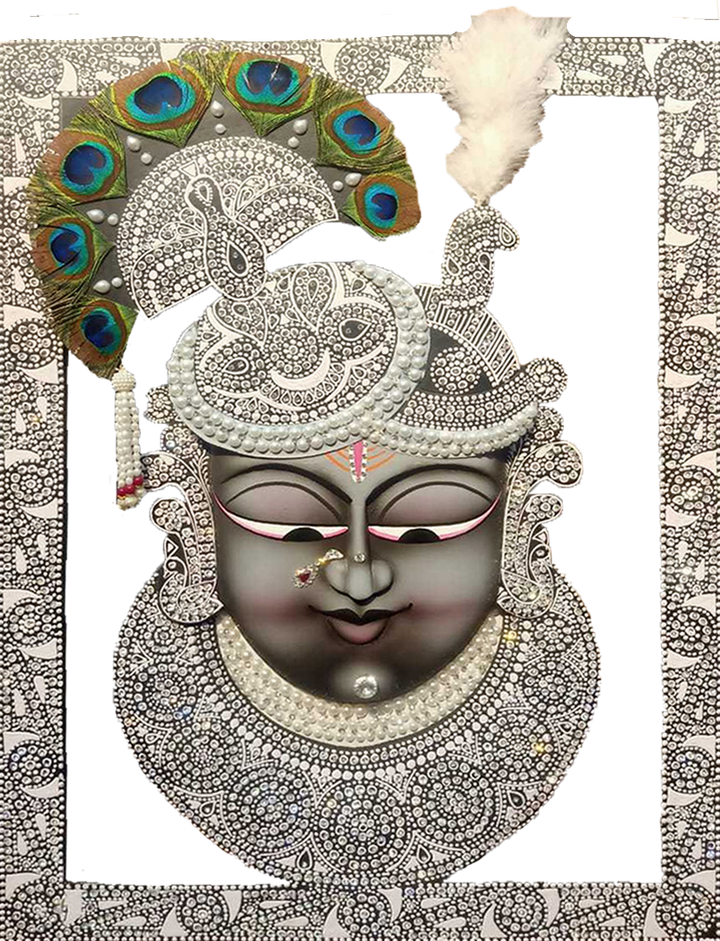 Pristine Visage: Pichwai painting by Jayesh Sharma Thumbnail