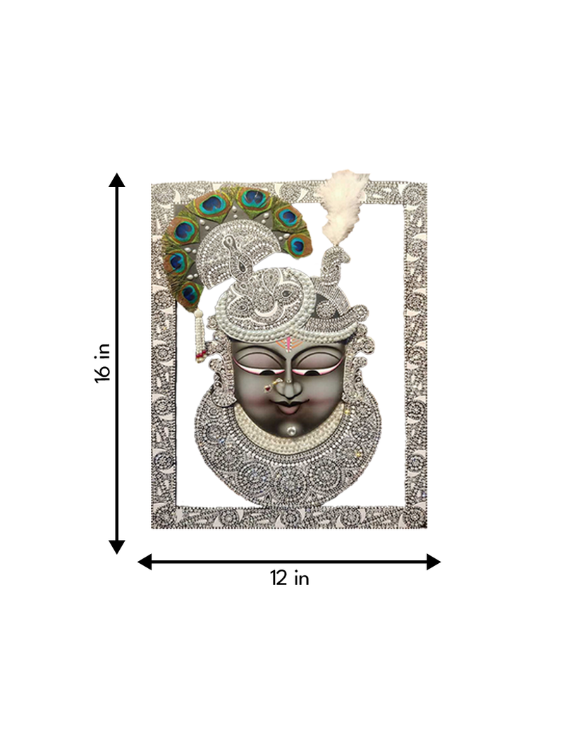 Pristine Visage: Pichwai painting by Jayesh Sharma