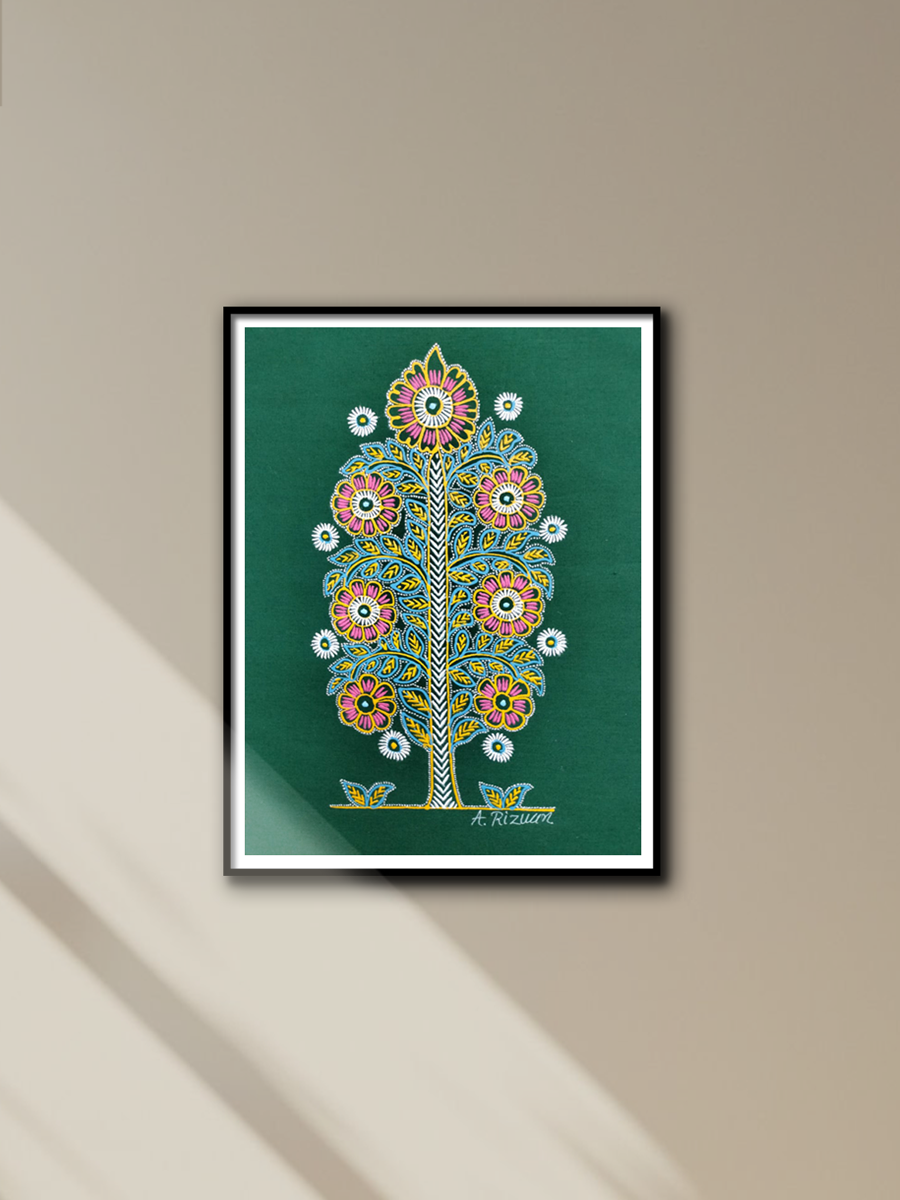 Shop Rogan Blossoms: A tree in Rogan art by Rizwan Khatri