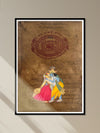 Shop Radha-Krishna’s mystical union In Mughal Miniature by Mohan Prajapati 