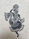 Radha, Sanjhi Artwork By Ashutosh Verma