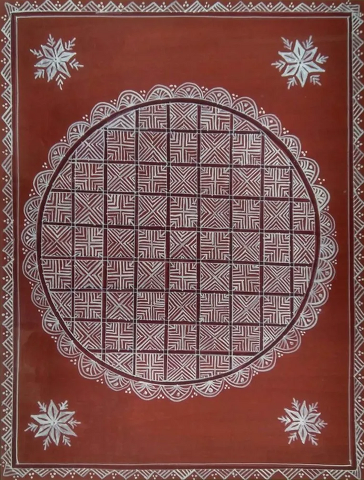 Radiant Illumination: Mandana Artwork by Vidya Soni Thumbnail