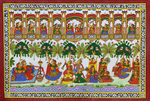 Shop Raja Rani: Phad painting by Kalyan Joshi