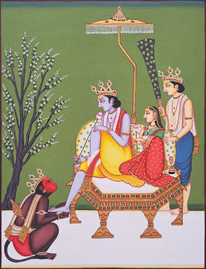 Buy Ram Darbar in Kishangarh by Shehzaad Ali 