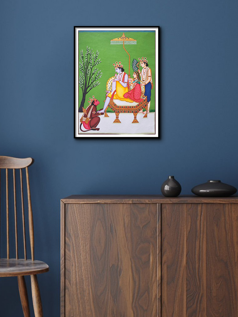 Ram Darbar in Kangra by Shehzaad Ali  for sale