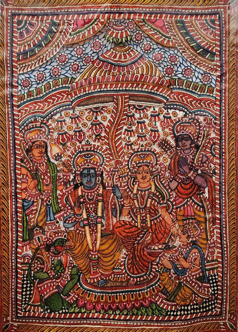 Ram Darbar in Leather Puppetry by Shibde Chandu