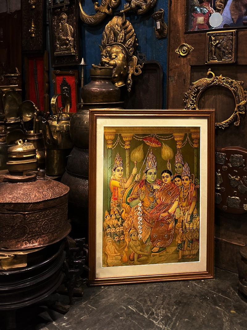 Shop Ram Darbaar Oleograph by Raja Ravi Verma