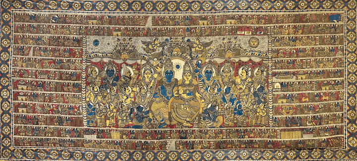Ramayanam Kalamkari Painting by Harinath.N Thumbnail