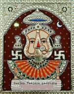 Buy Rani sati, Tanjore Painting by Sanjay Tandekar