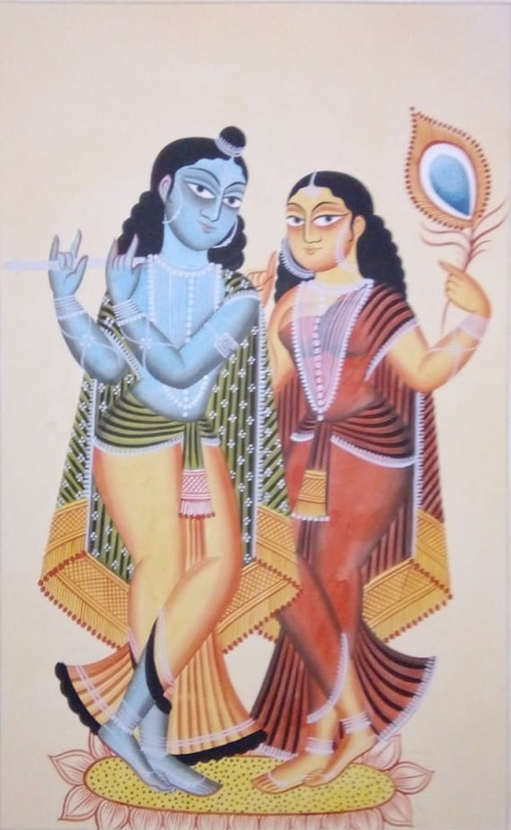 Ravishing Reverie: The Timeless Tales of Patua Painting, Kalighat style by Hasir Chitrakar Thumbnail