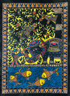 Buy Realm of Harmony - Tapestry of Madhubani Art by Ambika Devi