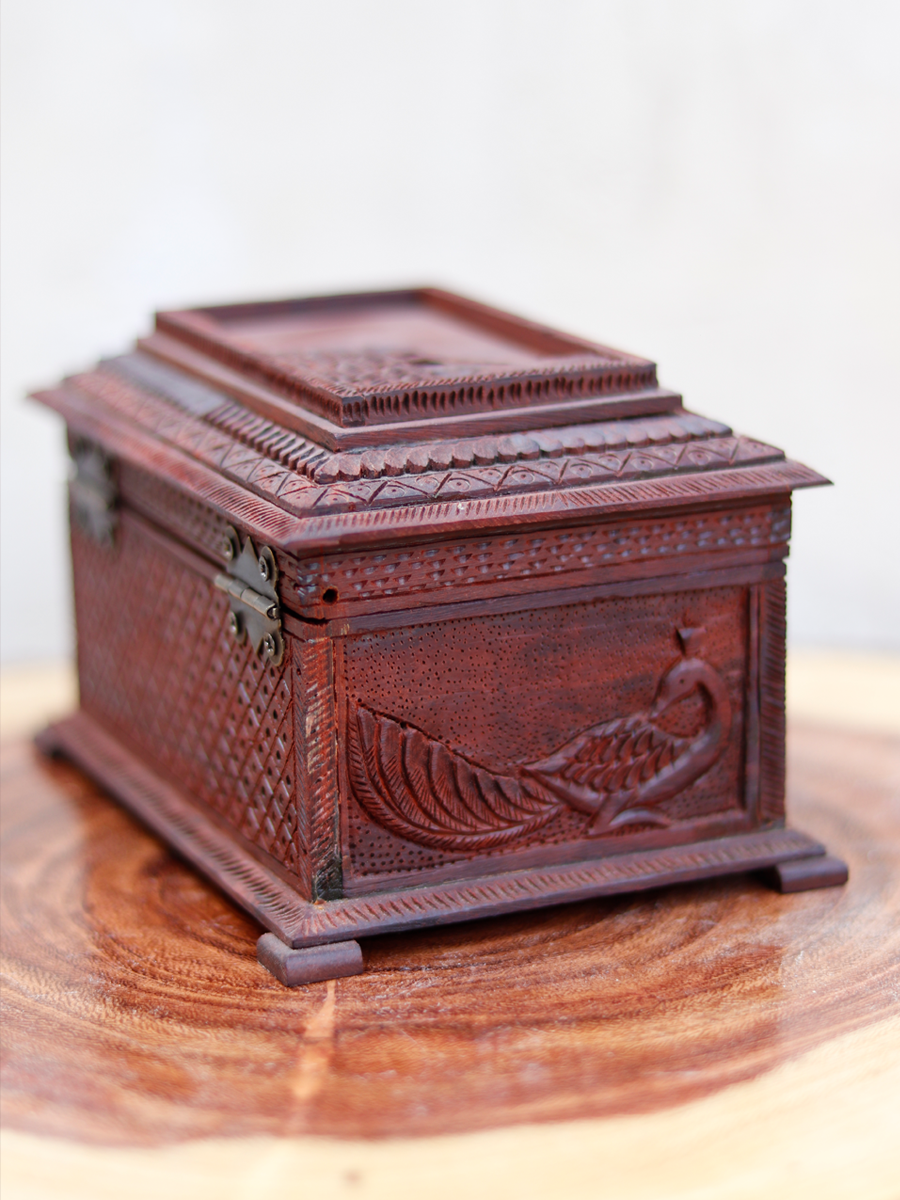 Buy Sandalwood Jewelry Box  by Om Prakash  