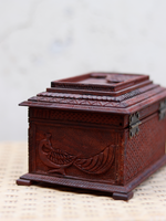 Sandalwood Jewelry Box  by Om Prakash  