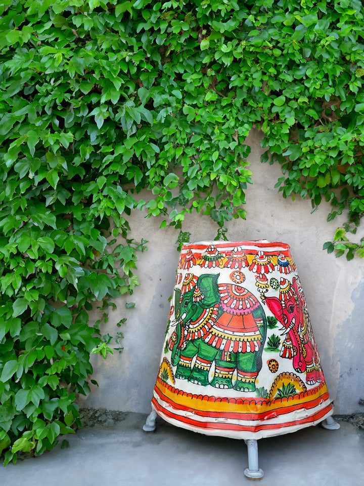 Regal Elegance : Vibrancy in Tholu Lamps by Kanday Anjanappa Thumbnail