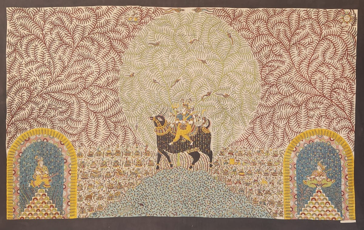 Regal Grace Mata Ni Pachedi By Sanjay Chitara For Home Decor Thumbnail