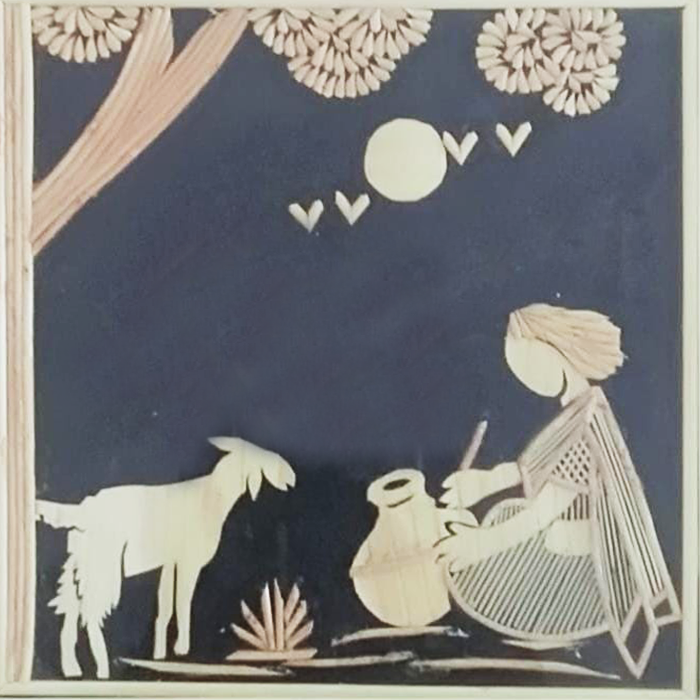 Regional visuals in Sikki Grass work by Suraj Kumar Sahu Thumbnail