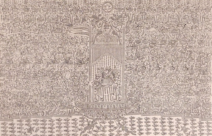 Vahanvati Mata Mata Ni Pachedi By Sanjay Chitara For Home Decor Thumbnail