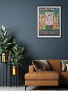 Rhythm of Sharad Purnima: Pichwai painting for sale
