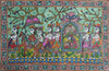 Buy Ritual Artistry - A Visual Treat, Madhubani Painting by Priti Karn