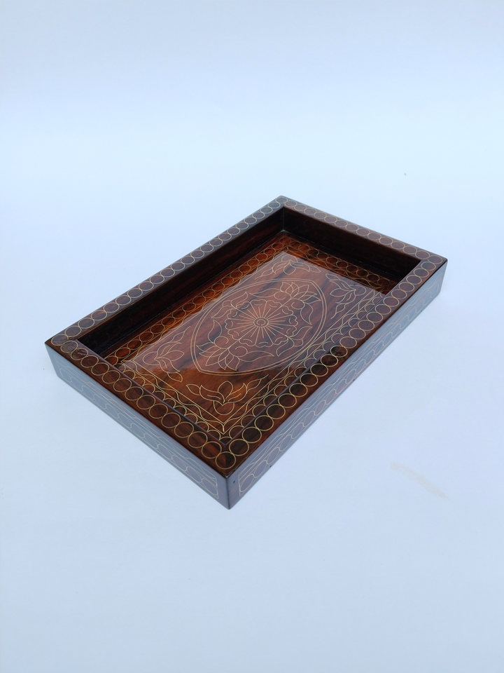 Royal Tray: Tarkashi art by Mohan Lal Sharma Thumbnail
