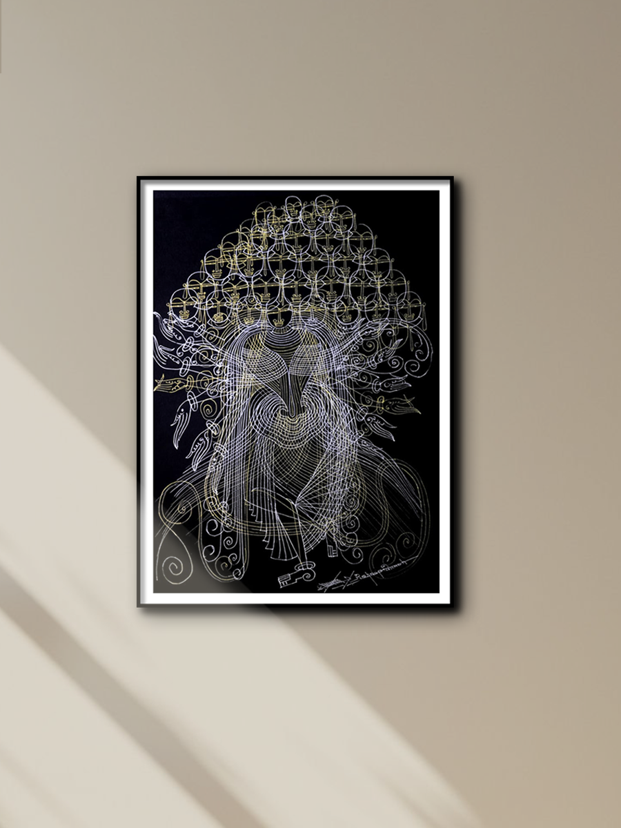 Buy Durga in Surpur Art by Krishna Prakash