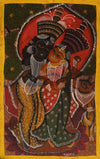 Buy Radha Krishna, the love birds: Bengal Pattachitra by Swarna Chitrakar