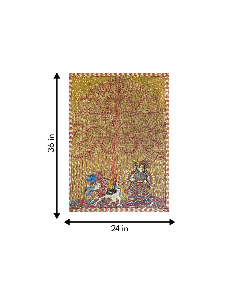 SEROWALI MATA: Mata Ni Pachedi Painting for sale