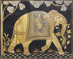 Shop A Royal Elephant in Sikki Grass Art by Dhirendra Kumar 