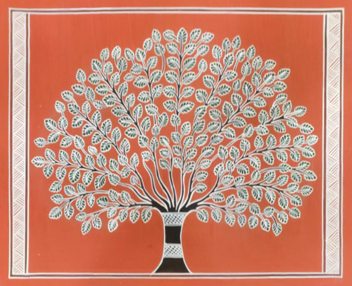 The Resplendent Tree of Life: Mandana by Vidya Soni Thumbnail