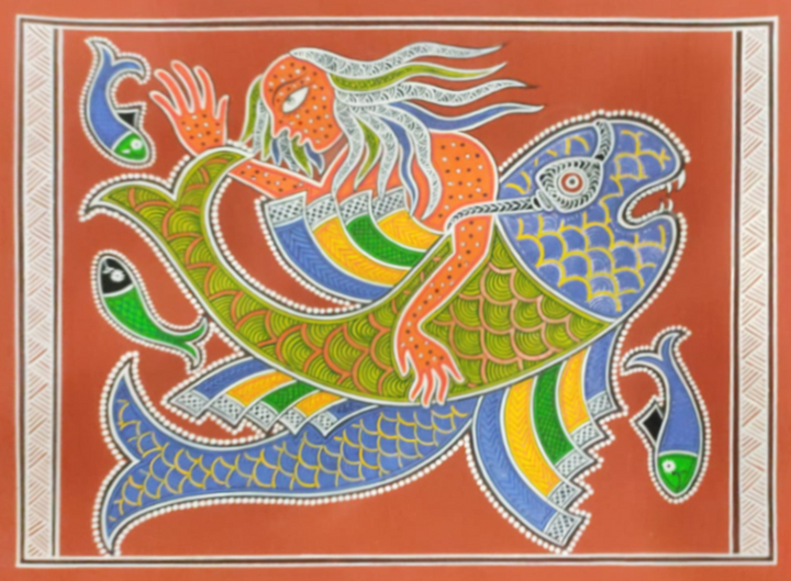 The Aquatic Symphony: Mandana by Vidya Soni Thumbnail