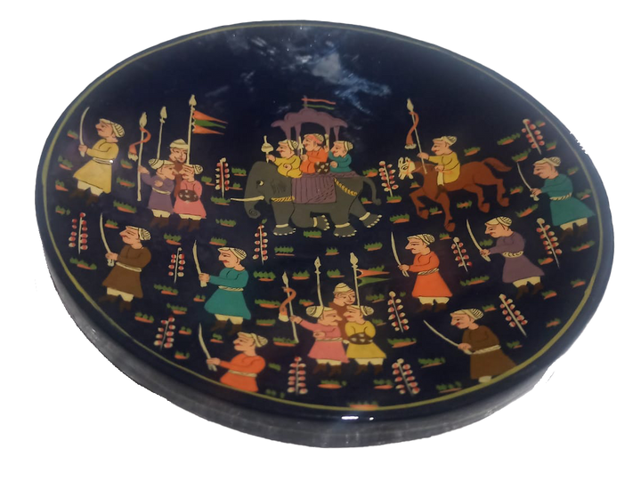 The Regal Procession: Paper Mache Box by Riyaz Khan Thumbnail