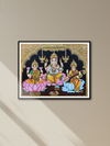 Shop Laxmi, Ganesha And Saraswati Tanjore Painting by Sanjay Tandekar