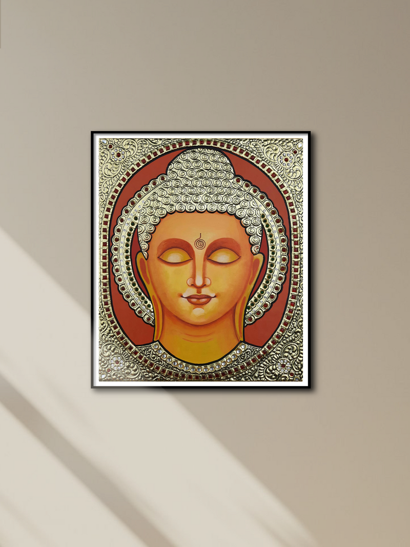 Shop Lord Budhha : Tanjore Painting by Sanjay Tandekar