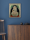 Goddess Annapurna Tanjore Painting by Sanjay Tandekar