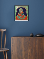 Goddess Annapurna Tanjore Painting by Sanjay Tandekar