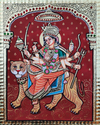 Buy Maa Durga Tanjore Painting by Sanjay Tandekar