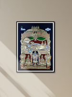 Shop Vishnu : Tanjore Painting by Sanjay Tandekar