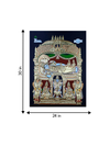 Vishnu : Tanjore Painting for sale
