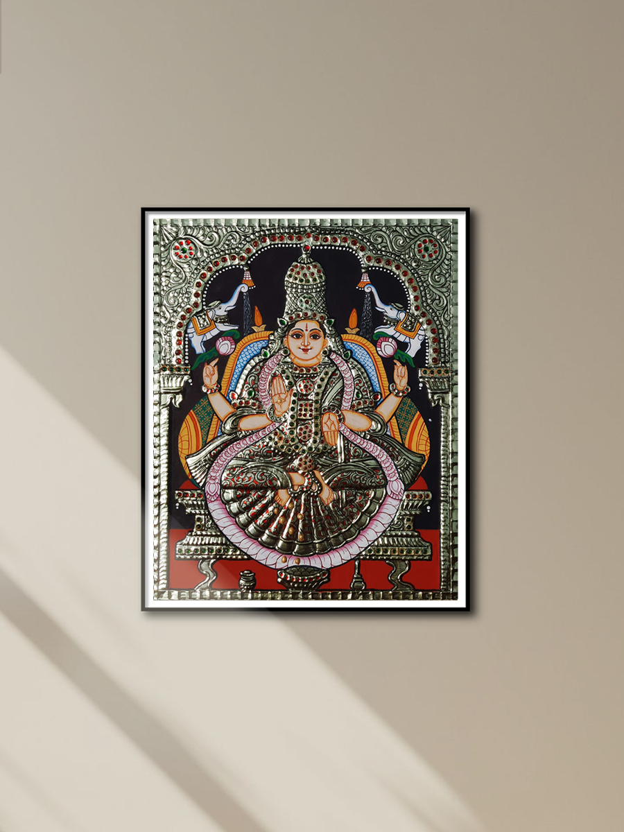 Shop Lakshmi: Tanjore Painting by Sanjay Tandekar