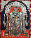 Shop Tirupati Balaji: Tanjore Painting by Sanjay Tandekar