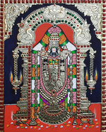 Shop Tirupati Balaji: Tanjore Painting by Sanjay Tandekar