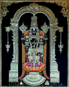 Buy Venkateshwara : Tanjore Painting by Sanjay Tandekar