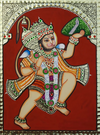 buy Hanuman: Tanjore Painting by Sanjay Tandekar