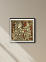 Buy Ganesh’s Radiance: Kalamkari painting by Sudheer