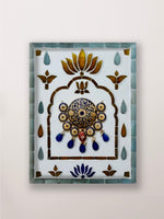 Sacred Illumination: Thikri artwork by Happy Kumawat for sale