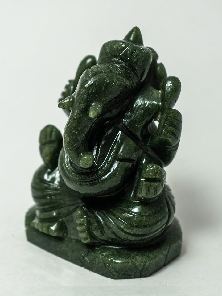 Sacred Splendor: The Divine Gemstone Carving of Lord Ganesh by Prithvi Kumawat Thumbnail